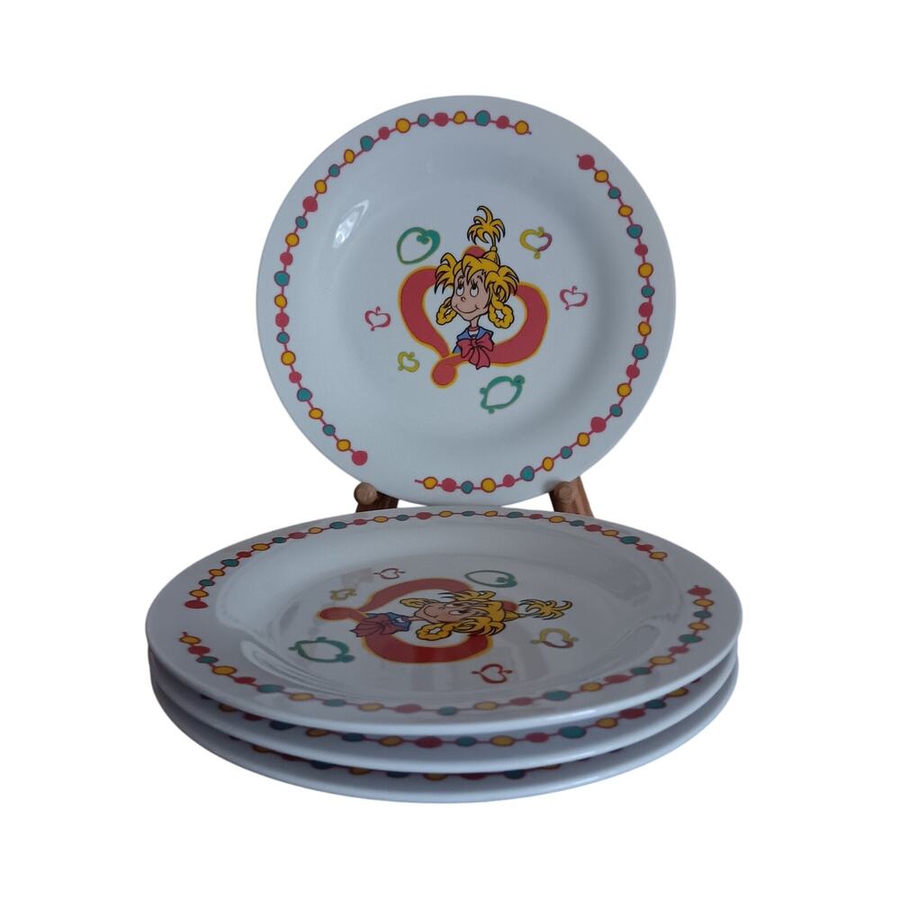 Dr. Seuss How The Grinch Stole Christmas Cindy Lou Who Plates